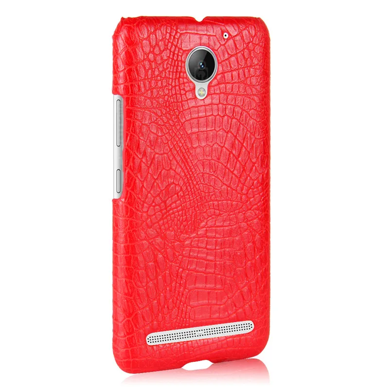 Lenovo Vibe C 2 C2 K10A40 5," чехол с узором «крокодиловая кожа» чехол из жесткого поликарбоната+ из искусственной кожи задняя крышка чехол для lenovo Vibe C2 Жесткий Чехол для мобильного телефона