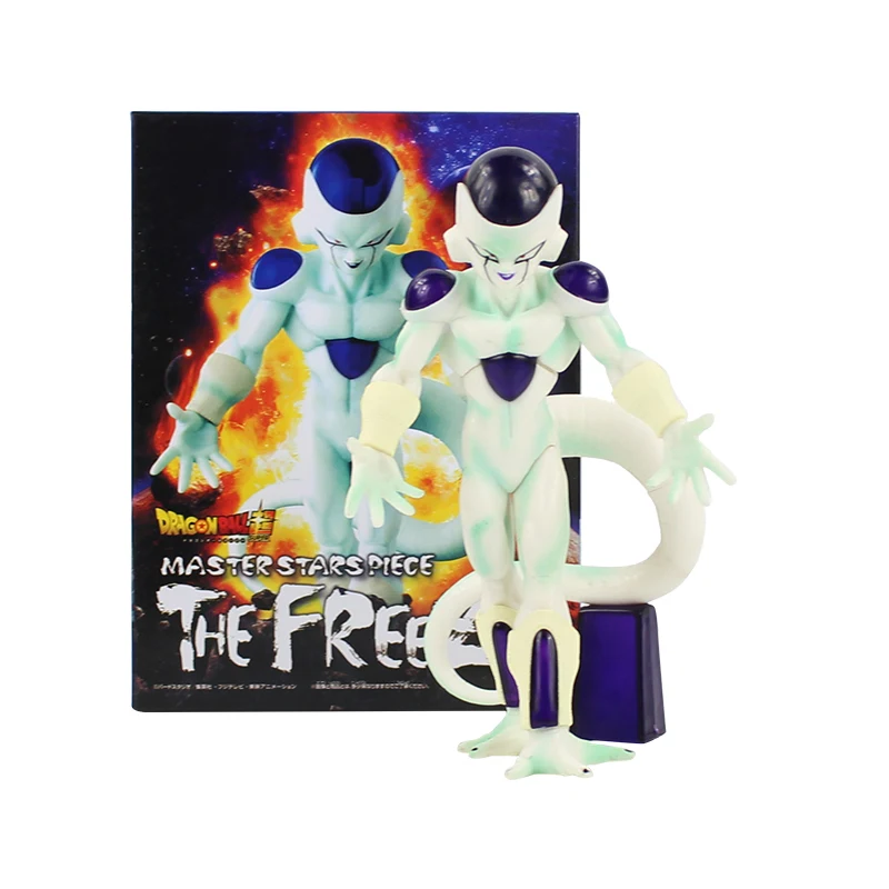 I with box С рисунками из комикса «Жемчуг дракона Z фигурку воскресение F Golden Frieza Фриза экшн-фигурка Dragon Ball Z фигурка морозильник DXF Модель Коллекция - Цвет: I with box