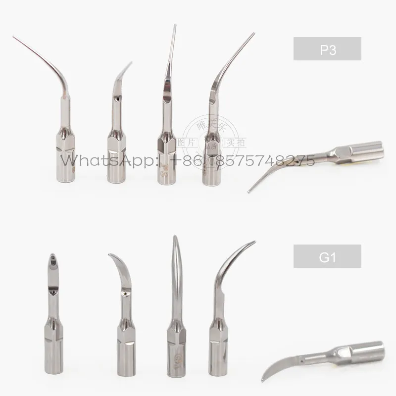 

10Pcs P1 Dental Scaler Tips Fit for EMS Woodpecker Ultrasonic Scaler Handpiece Dental Ultrasonic Scaling Tips Hand piece