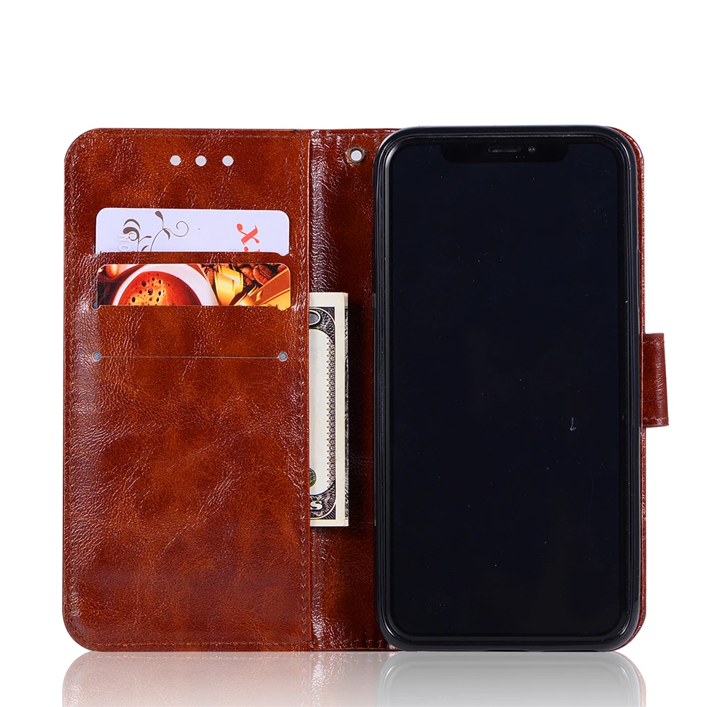 Роскошный модный кожаный флип чехол для iphone 6S 6 plus 7 8 X XR XS MAX 5 5S SE IPOD Touch чехлы