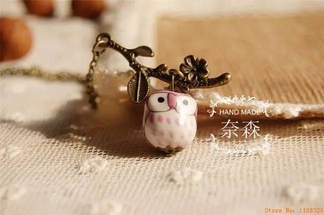 Ожерелья и подвески Flyleaf женские красивые керамические украшения в винтажном