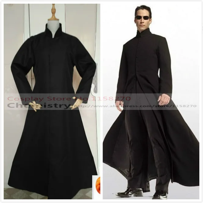 Костюм для косплея Матрица Нео черные плащи брюки|cosplay costume|matrix neothe matrix |