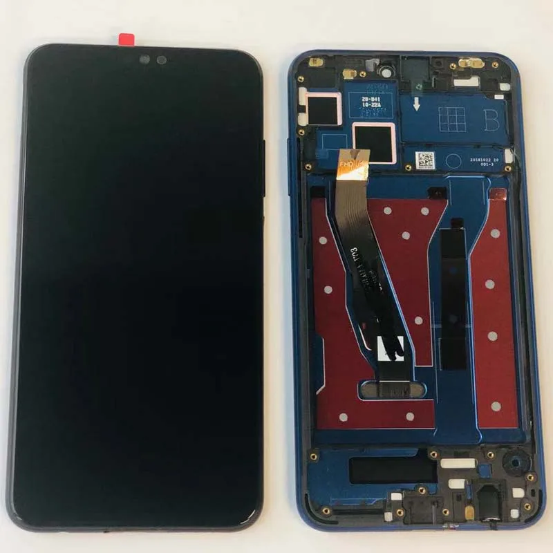 Для huawei Honor 8X JSN-AL00 JSN-L22 JSN-L21 полный ЖК-дисплей дисплей+ Сенсорный экран планшета Ассамблеи Замена с рамкой