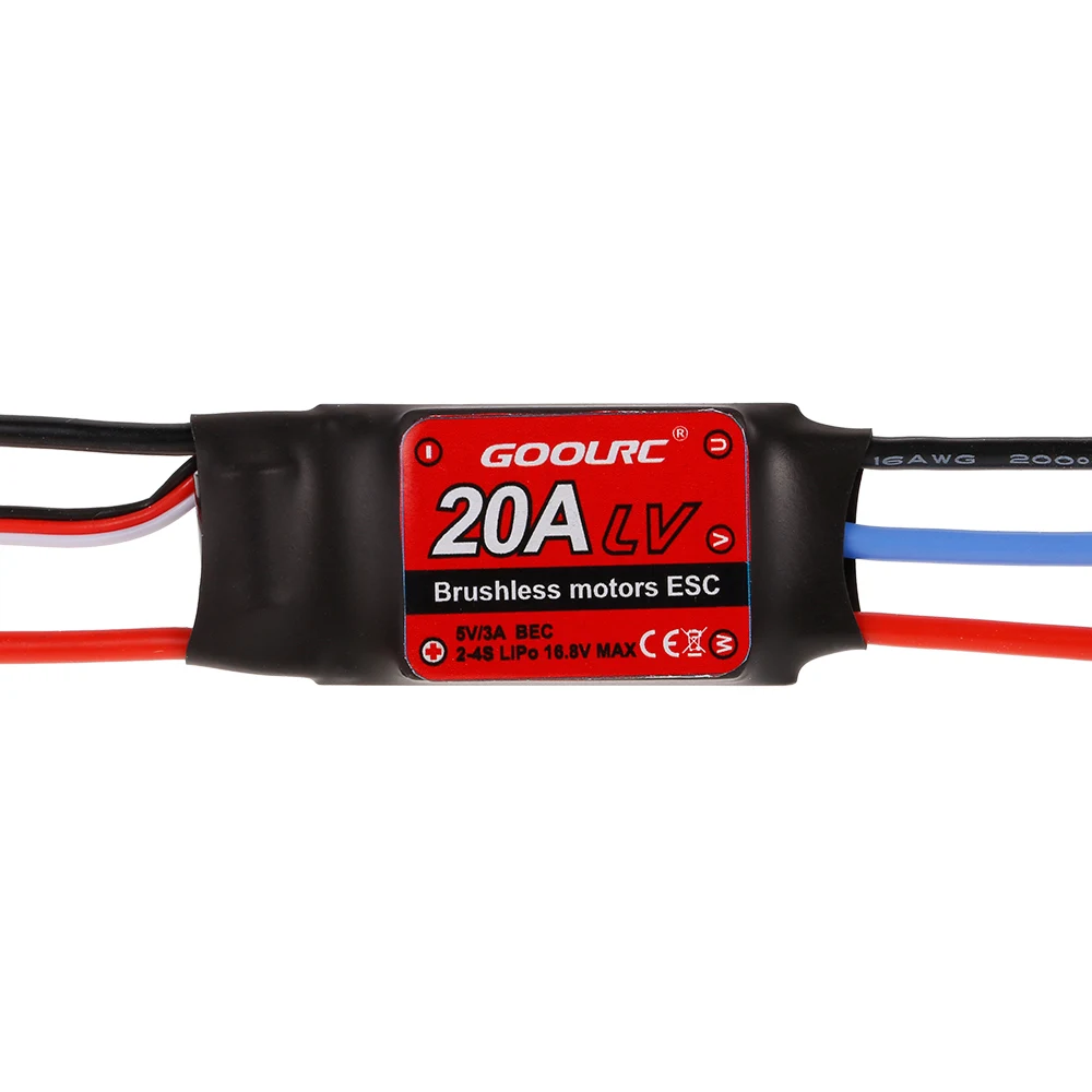 A2212 1400 2200 1000 930KV бесщеточный двигатель и 30 20A 5V 3A BEC 2-4S ESC для RC самолета планера Warbirds