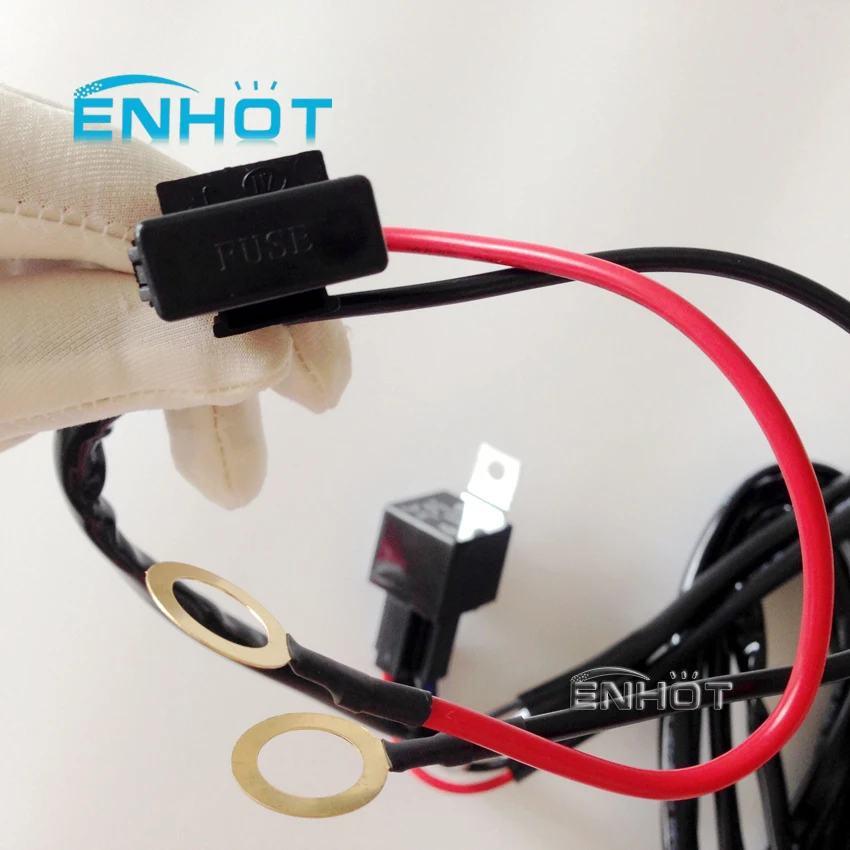 Внедорожный светодиодный светильник набор жгутов проводов 12 В 40А удлинитель