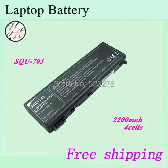 Бесплатная доставка 4 ячейки 2200 мАч Аккумулятор для ноутбука LG E510|laptop battery|battery for