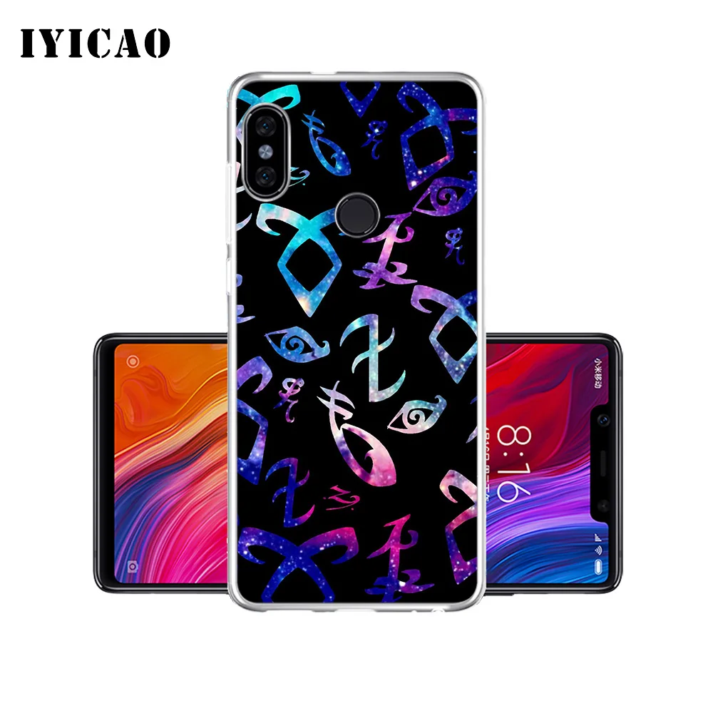 Мягкий силиконовый чехол для телефона IYICAO Shadowhunters TV Show Xiaomi Mi 9 8 SE 6 A1 A2 Lite F1 MIX2S MIX3 из