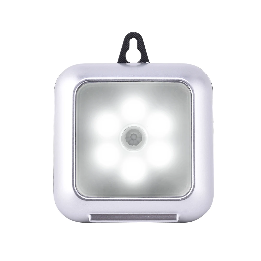 PIR датчик движения светодиодный светильник для шкафа ультра тонкий портативный