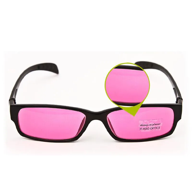 ZXTREE Women Men Color Blindness Glasses Corrective Color Weakness Glasses Blind HD Sunglasses Colorblind Driver's Eyewear Z374