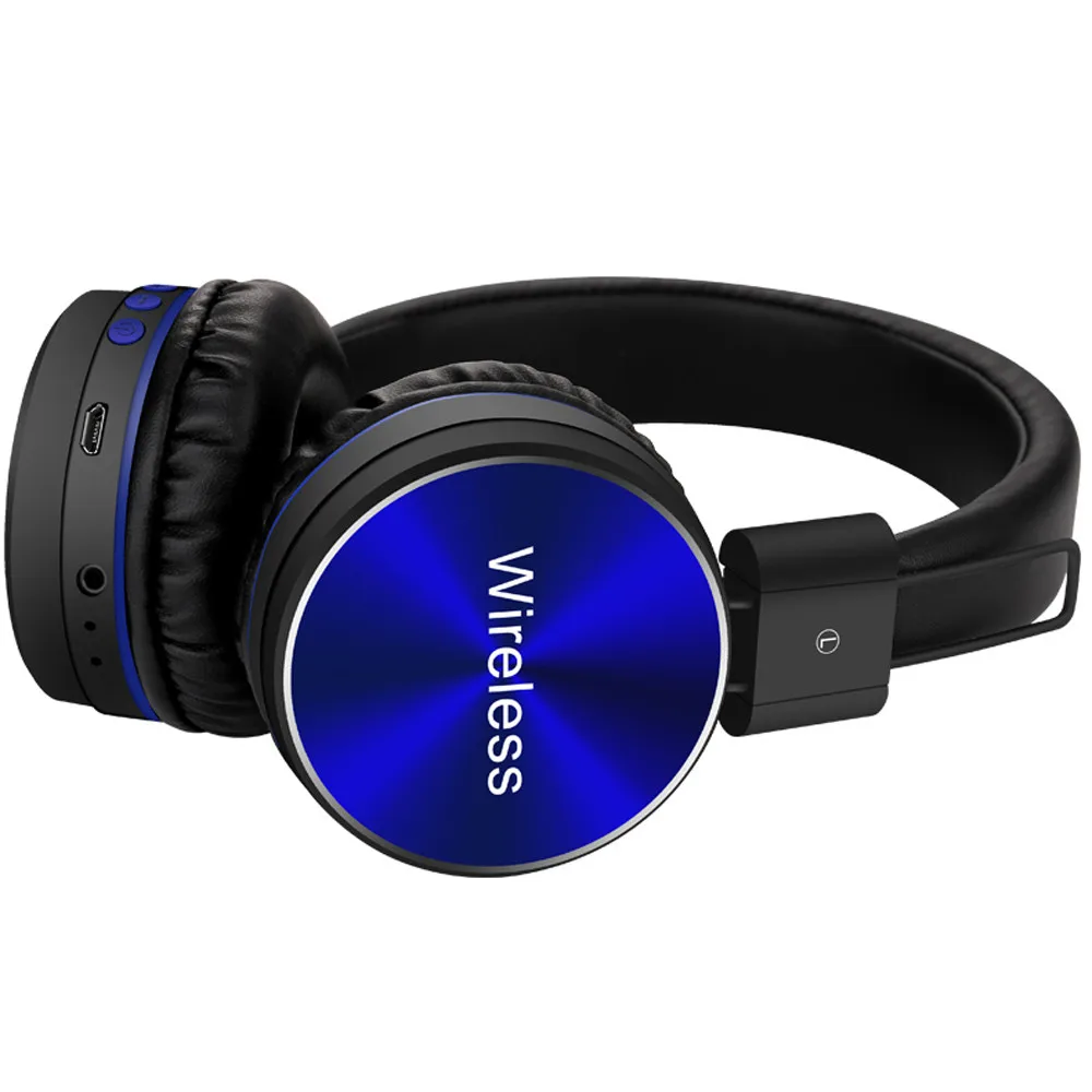 VOBERRY беспроводные наушники Bluetooth 4,2 гарнитура Регулируемые наушники с микрофоном для ПК мобильного телефона Mp3 DD CT