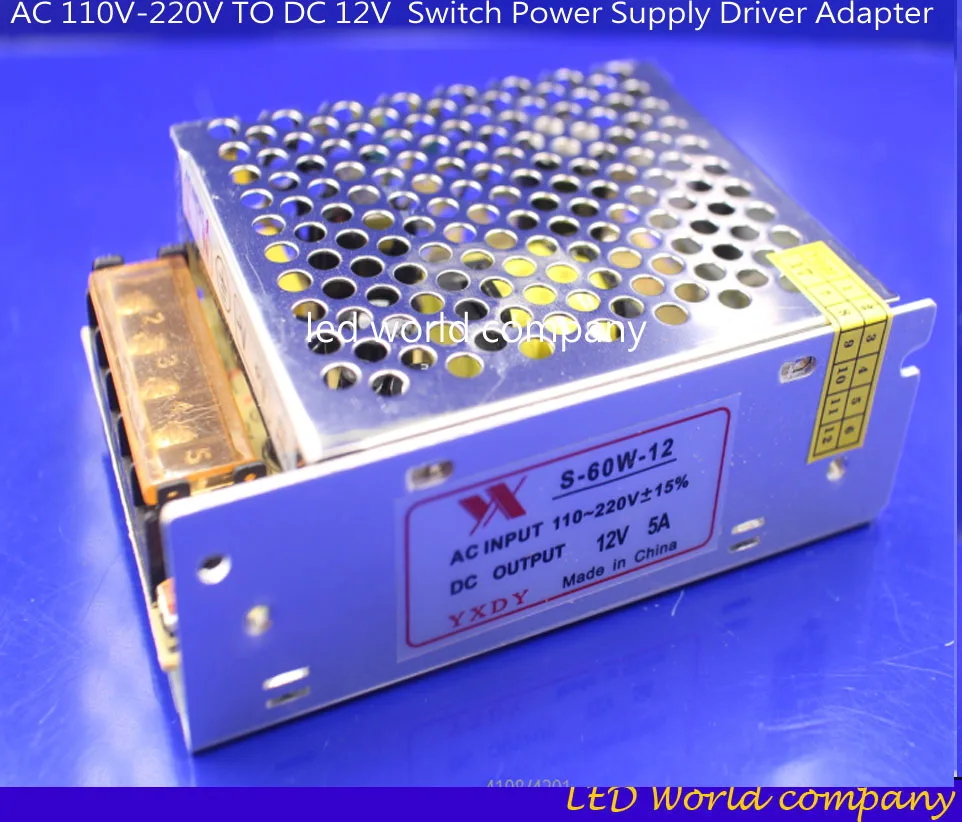 Прямая продажа с фабрики адаптер питания для светодиодных лент 12 в пост. Тока 1 а/1