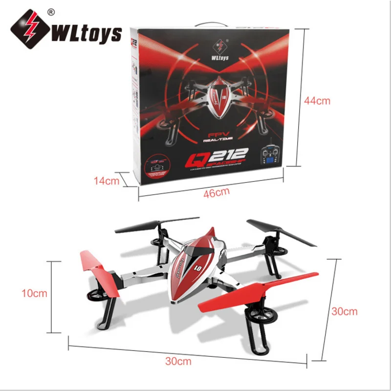 WLtoys Q212 Q212K Q212G давление воздуха высота фиксированной самолета 5 8 г FPV НЛО