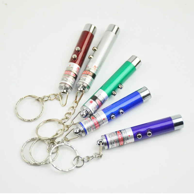 Cat Chaser Toy Interactive LED Light Pointer Laser Creative Pet Funny Pen for Playing Training | Дом и сад