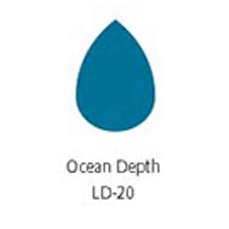 Dark blue 20 Мини капли воды Inkpad DIY Скрапбукинг Дети сувениры капля форма чернила подушечки для штампов подарок для детей Красочные Чернила Pad - Цвет: Dark blue 20