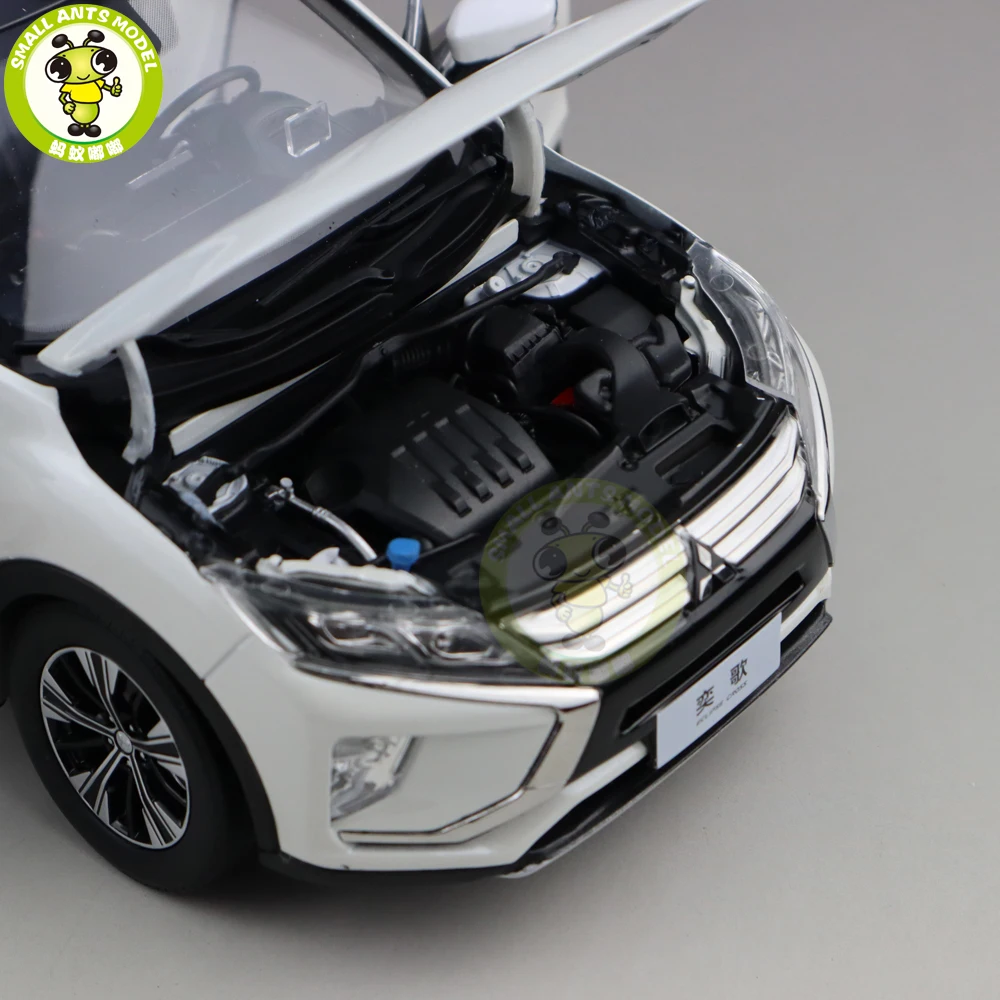1/18 Mitsubishi ECLIPSE CROSS SUV литая модель металлический Автомобиль SUV модель игрушки для детей подарок для мальчиков и девочек Коллекция белый