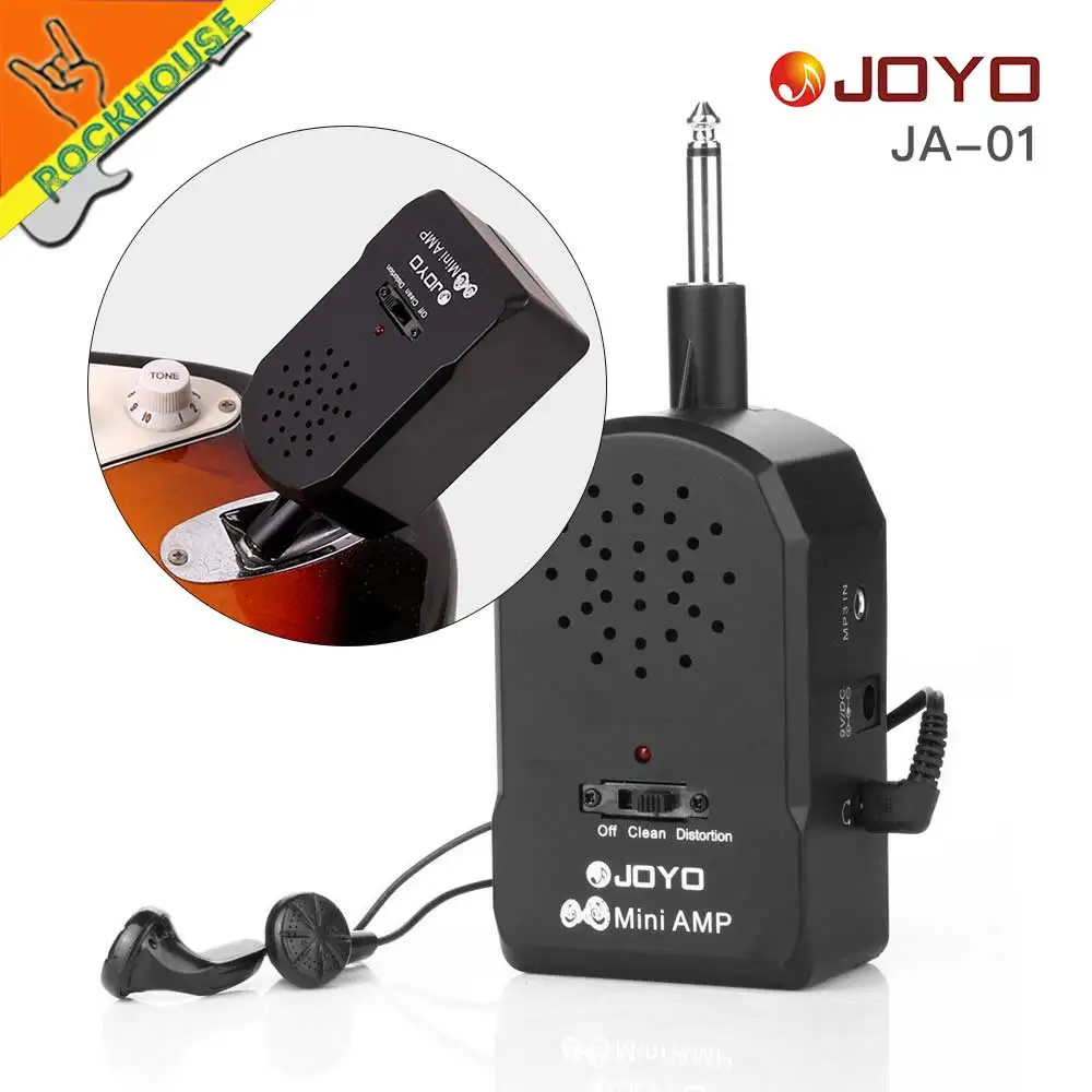 Портативный усилитель для гитары JOYO Mini встроенный электрогитары с эффектом