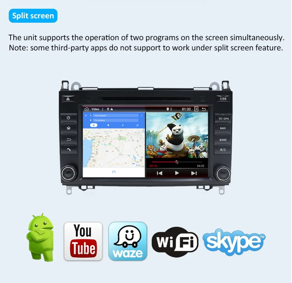 Android 9 для Mercedes Benz Sprinter B200 W209 W169 B-class W245 B170 Vito W639 автомобильный dvd-плеер с двумя цифровыми входами радио gps Мультимедиа Стерео