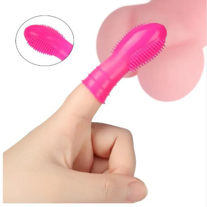 Мягкий силиконовый массажер для пальцев точки G Клитор стимулятор Влагалища