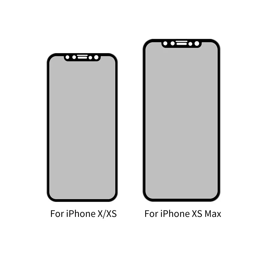 Защитное стекло NILLKIN для iPhone 11 XS Max XR X 9H 3D с антибликовым покрытием|Защитные стёкла