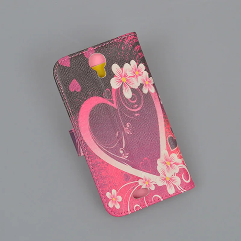 Для Leagoo Alfa 5 Case PU Кожа Люкс Симпатичные Печать Бумажник Флип стенд Крышка Телефон