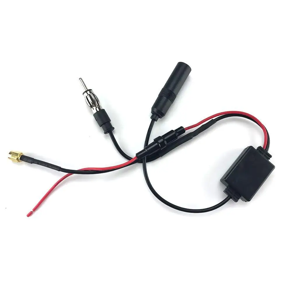 Универсальный Авто радио FM антенна усилитель Сигнала Антенна сплиттер