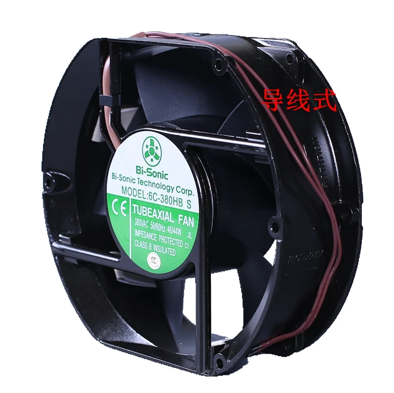 Новый BI-SONIC 6C-380HB AC380V 17251 шарикоподшипник осевой вентилятор охлаждения (art.: 7abb76f2a) - 7abb76f2a