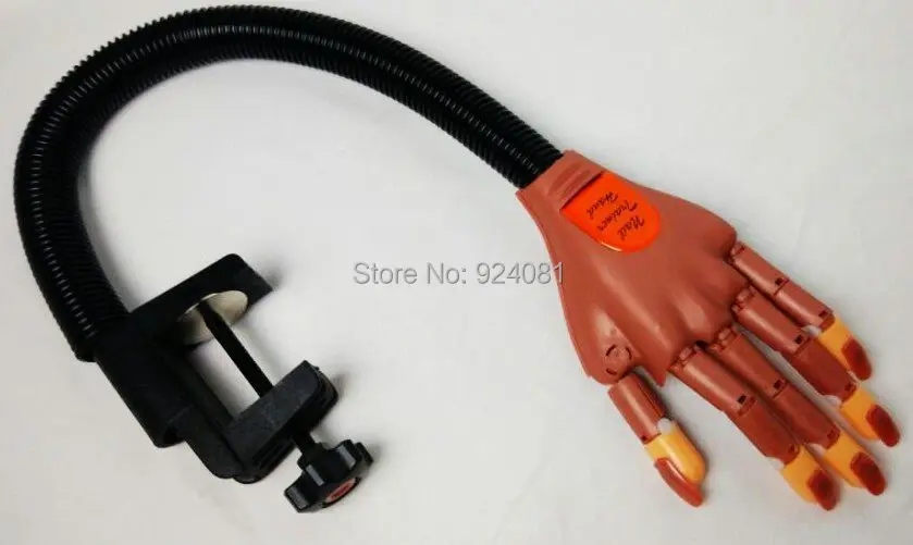 Hot Professional Supply New Super Flexible Rotate like Human Fingers Personal &amp Salon Nail Trainer Training Practice Hand F0211 | Красота