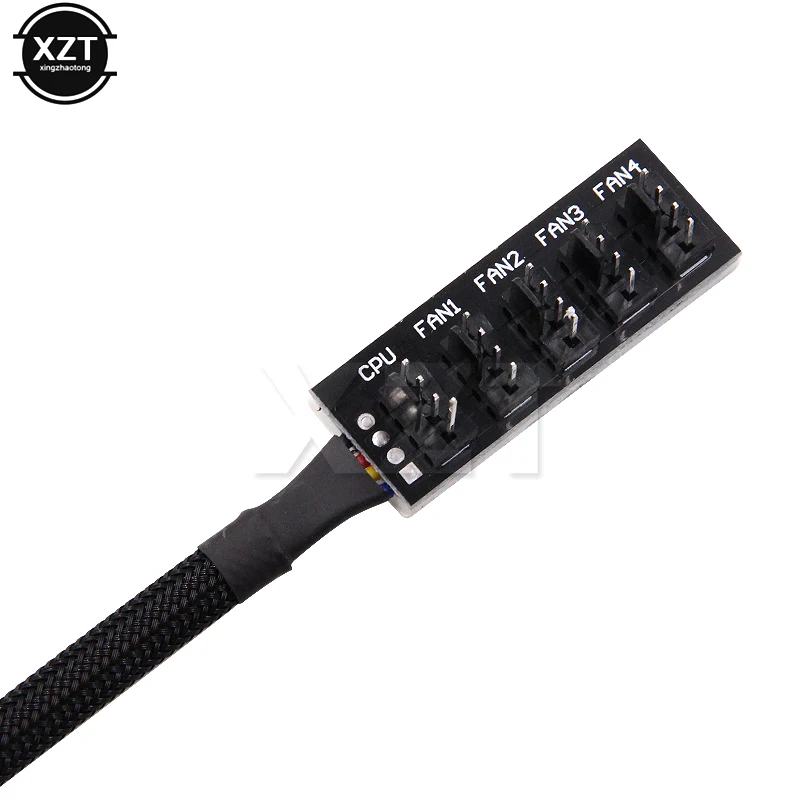 Высококачественный 4 контактный кулер для процессора Molex TX4 PWM 1 5 дюймов чехол
