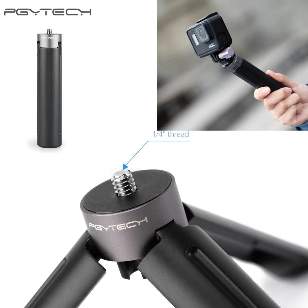 PGYTECH мини Настольный Штатив для DJI OSMO Action/GoPro/Action camera 1/4 thread port|Штативы| |