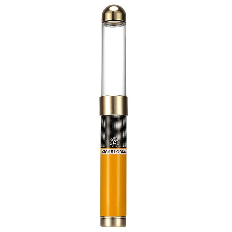 Чехол-Держатель COHIBA для сигары с 1 портсигар, портативный увлажнитель воздуха с бесплатной доставкой, Подарочная коробка GH-1001a