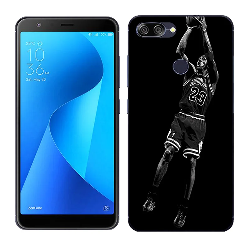 19 Силиконовый чехол для Asus Zenfone Max Plus M1 с аэрокосмическим рисунком, мягкая задняя крышка для Asus Zenfone Max Plus M1 ZB570TL X018D - Цвет: 19