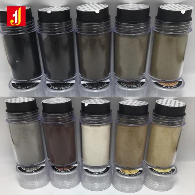 TOPPIK 10 видов цветов оптовая продажа 27 5g волокно волоса порошок облысения ТОНКИЙ