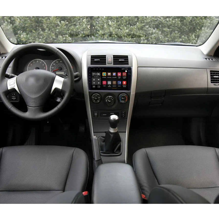 Автомагнитола 2 Din gps Android автомагнитола Центральная мультимедиа для Toyota Corolla 2008