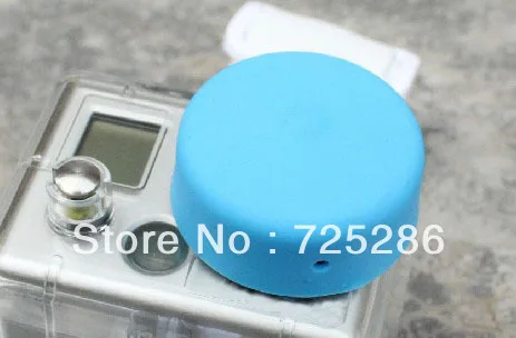 NEW Gopro Camera accessories Silicone Lens Cover Protective Waterproof Soft case Cap 3 colors for GoPro Hero2+30PCS +Free ship |