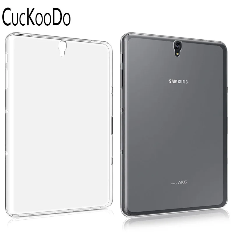 CucKooDo для Galaxy Tab S3 9 7 '' ТПУ силиконовый чехол защитный Кристальный Samsung дюйма T820 /