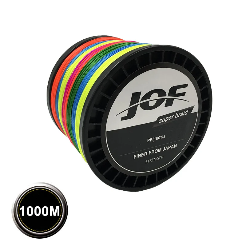 8 нитей 1000 м сверхпрочная японская многонитевая плетеная рыболовная леска 15 20 30 40