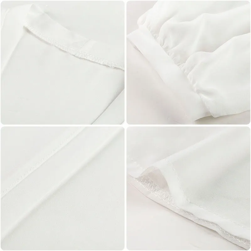 

Women Casual Loose Shirt Long Sleeve Open Front Chiffon Blouse Solid Color Sun Protection Long Blouses Summer Beach Cardigan
