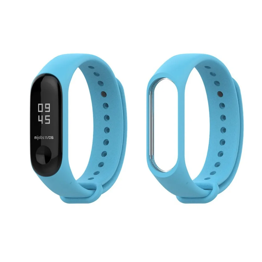 Mijobs Bracelet for Xiaomi Mi Band 3 Smart Watch Silicone Wrist Strap Wristband Miband Accessories | Электроника