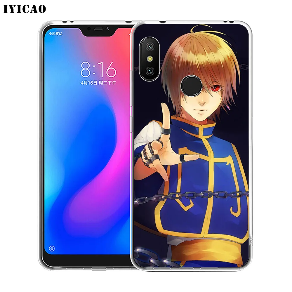 IYICAO Охотник x мультфильм мягкий силиконовый чехол для телефона Xiaomi Redmi 4A 5A 6A Note 7 6 5