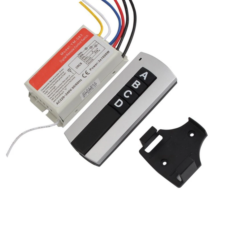 1/2/3/4 способы включения/выключения питания переменного тока 200V 240V Беспроводной