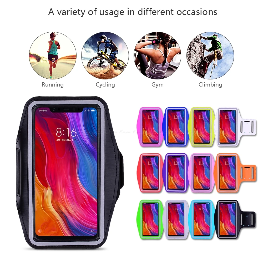 Кроссовки держатель телефона чехол для Xiaomi Redmi Note 7 5 5A 6A 6 Pro AI премьер S2 Mi Max Mix 2 S 2 3 9 8 SE A2 Lite повязку Дело