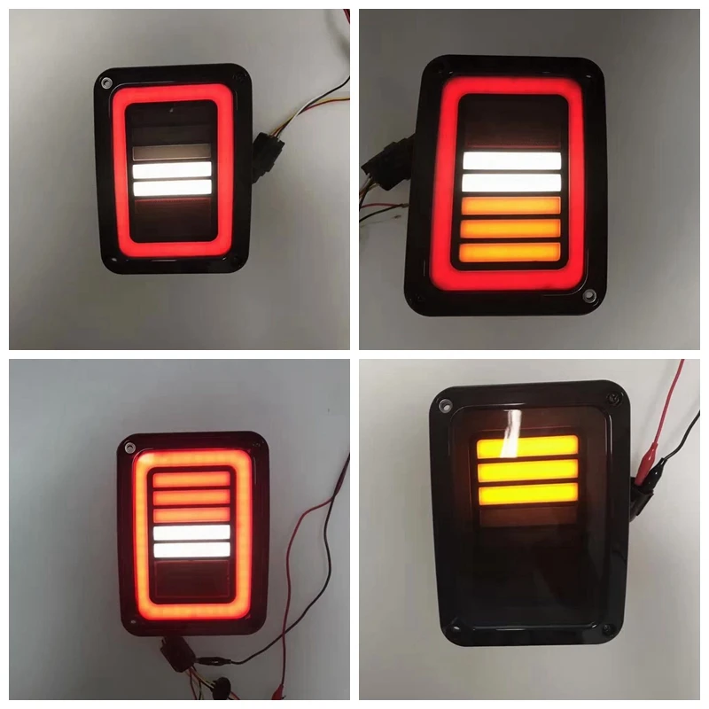 2 шт. светодиодный фонарь светильник для Jeep Стоп сигнал поворота лампы Резервное