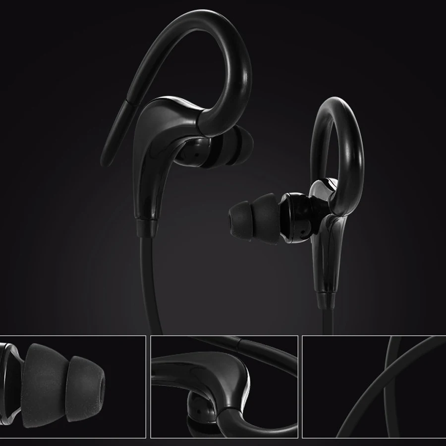 BT01 спортивные Bluetooth наушники беспроводные с микрофоном hifi гарнитура для