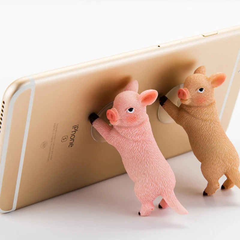 OLEEDA мобильный телефон держатель с милой Свинкой для телефона из смолы подставка