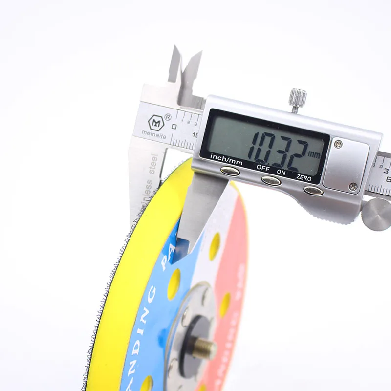 1 шт. 6 дюймов отверстий пневматический вакуумный шлифовальный станок детали диск