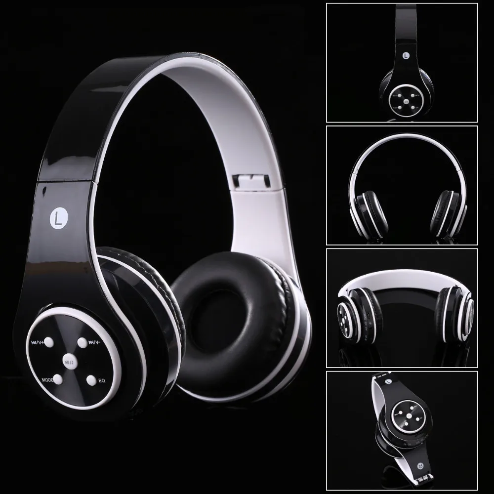 Модные Беспроводной складные наушники Bluetooth 4 0 стерео гарнитура 3 5 мм проводной