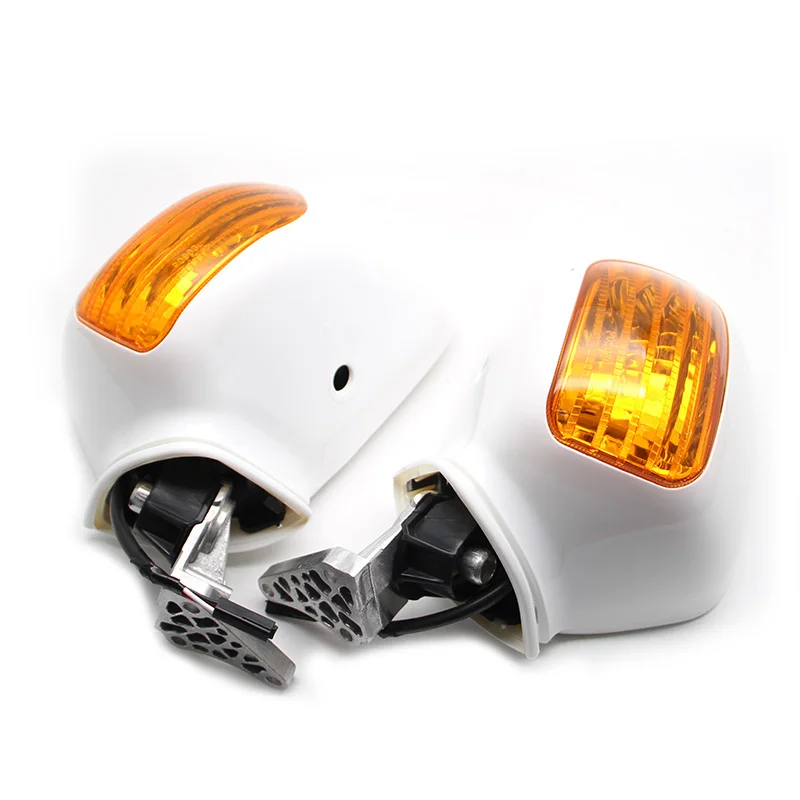 

For Honda Goldwing GL1800 01-12 2001-2012 Motorcycle Left Right Rear view Mirrors W/ LED Turn Signals