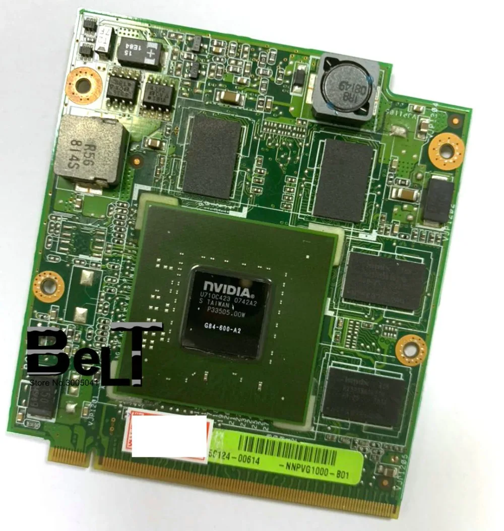 Для asus A8S F8S V1S VX2 VX2S Z99S X81S F8SV ноутбук 8600MGT 8600 м GT 256MB G84 600 A2 видеокарта VAG карты