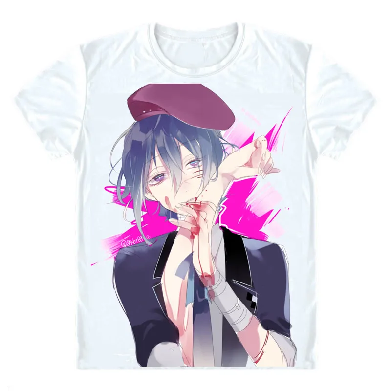 Style 2 Coolprint аниме рубашка DIABOLIK LOVERS Diaborikku Ravazu футболки с коротким рукавом Komori Yui Sakamaki Kanato Косплей Motivs рубашки - Цвет: Style 2