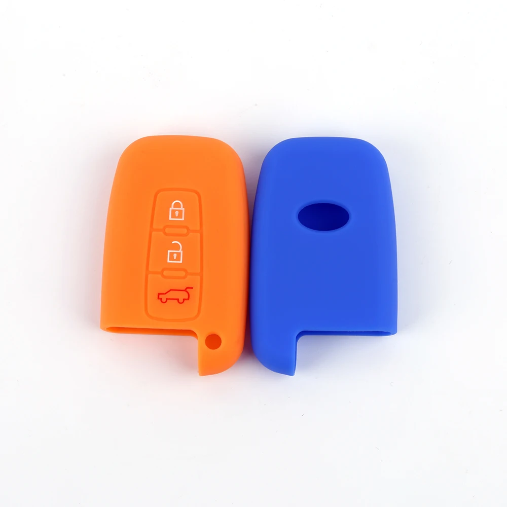 RYHX Cheap Price Smart 3 Buttons Remote Control Car Key Case Cover Dustproof Silicone Rubber Shell For Promotions | Автомобили и